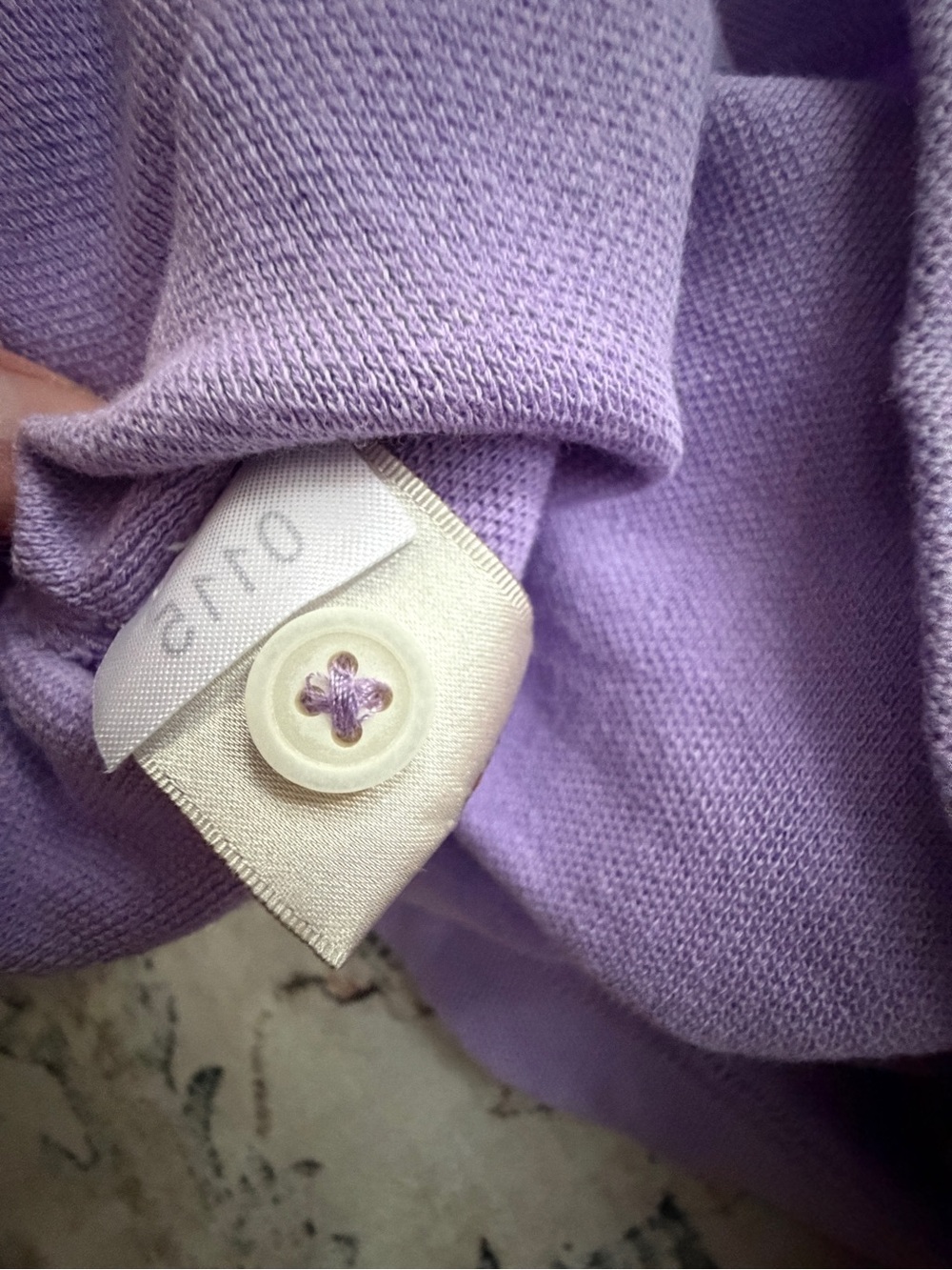 Paul Stuart Men's Lavender Polo Shirt - Picture 9 of 11